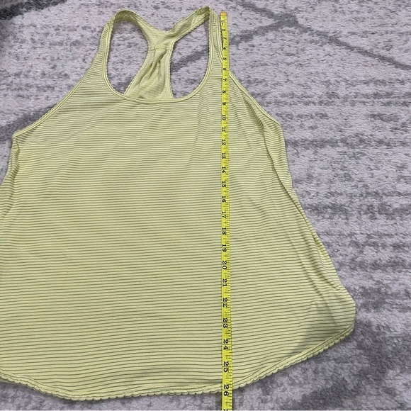 Lululemon Yellow Green Racerback Tank Top - Picture 7 of 7
